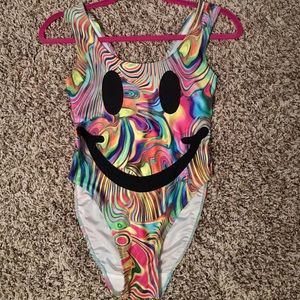 LBD smiley bodysuit